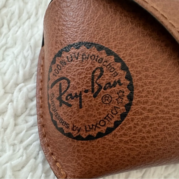 Ray Ban 56014 Pilot Aviator Gradient Sunglasses - Polished Gold / Brown - Picture 16 of 16